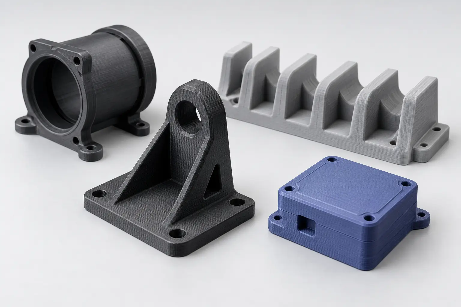 Functional 3D-printed industrial components